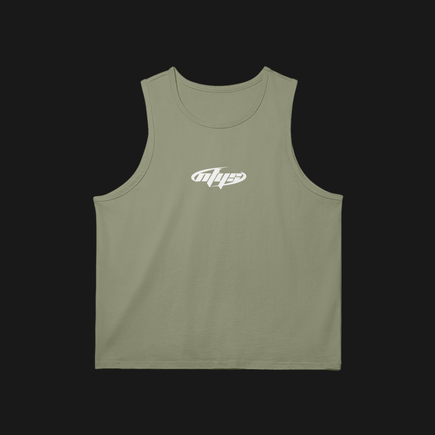 Longline Loose Tank (Moss)