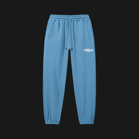 Baggy Heavyweight Sweatpants (Pastel Blue)