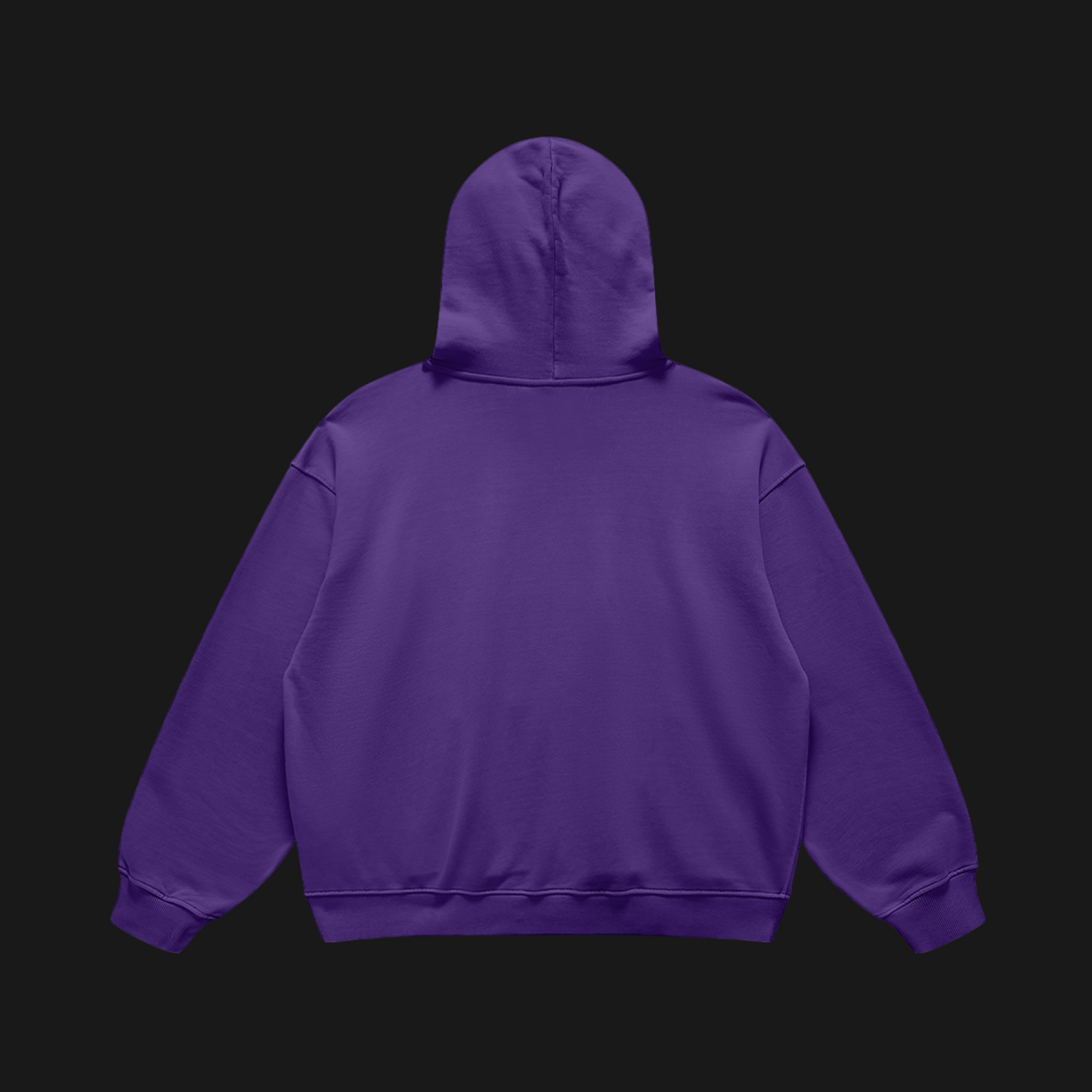 Heavyweight Core Retro Hoodie (Purple)