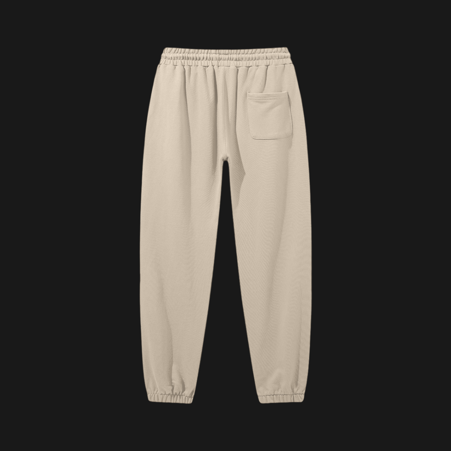 Baggy Heavyweight Sweatpants (Dark Vanilla)