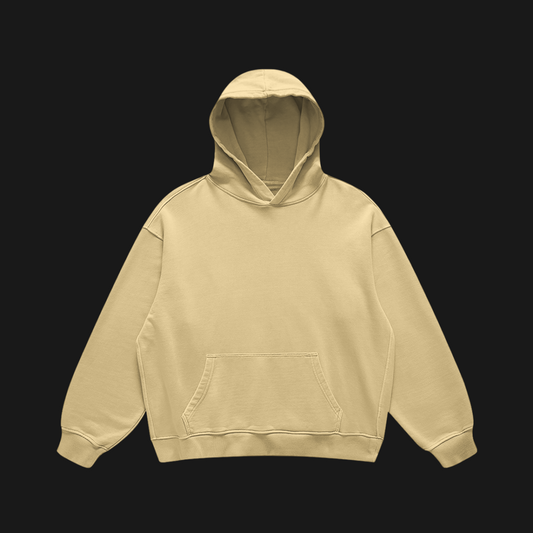 Heavyweight Core Retro Hoodie (Sand)