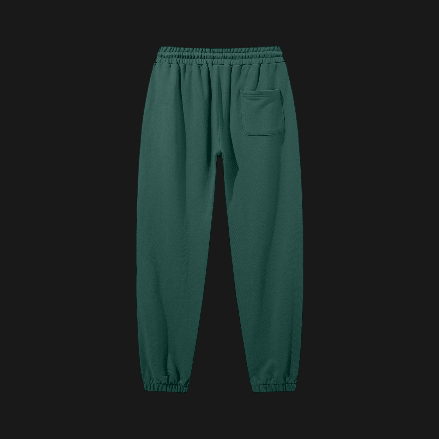 Baggy Heavyweight Sweatpants (Dark Green)