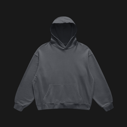 Heavyweight Core Retro Hoodie (Gray)