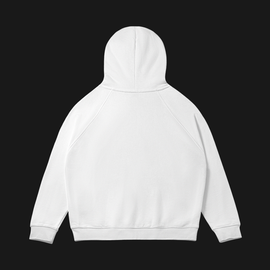 Heavyweight Fleece Zip (White)