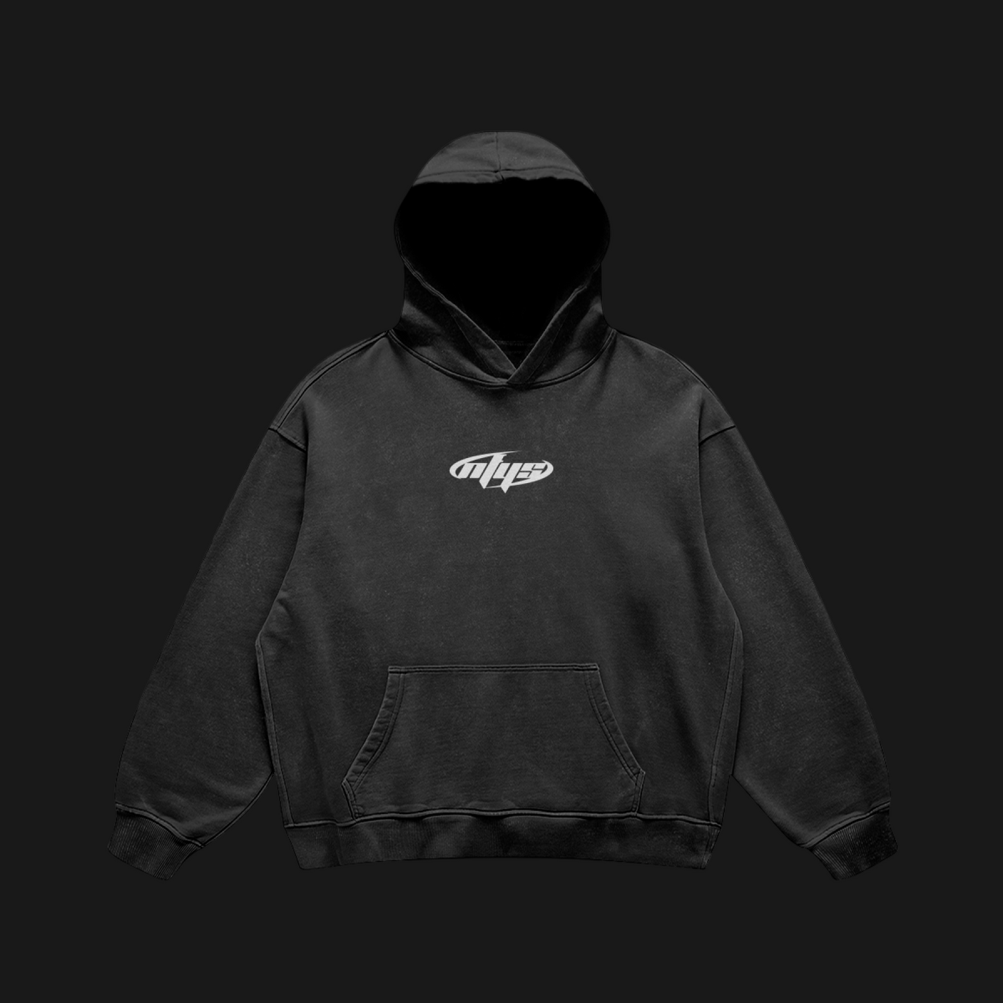 "Poisoned Minds" Heavy Retro Hoodie (Black)