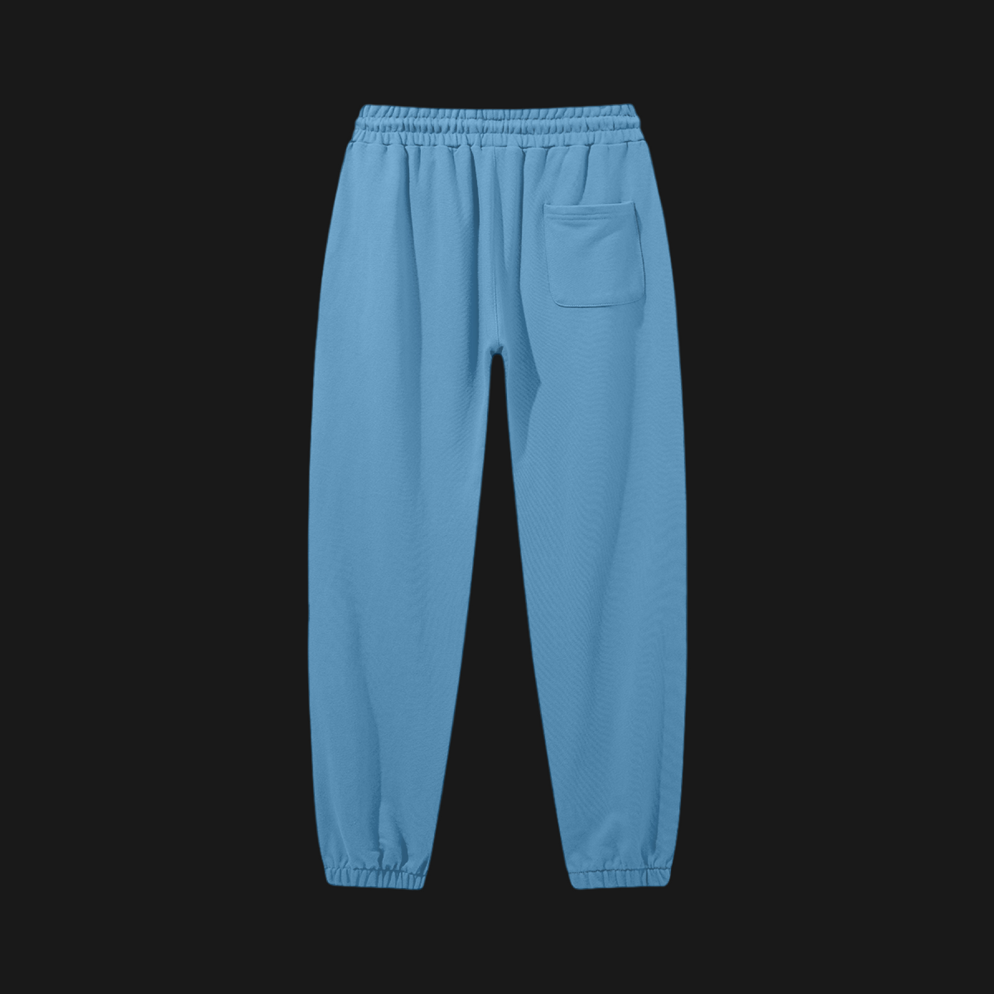 Baggy Heavyweight Sweatpants (Pastel Blue)