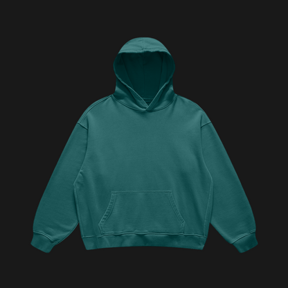 Heavyweight Core Retro Hoodie (Green)