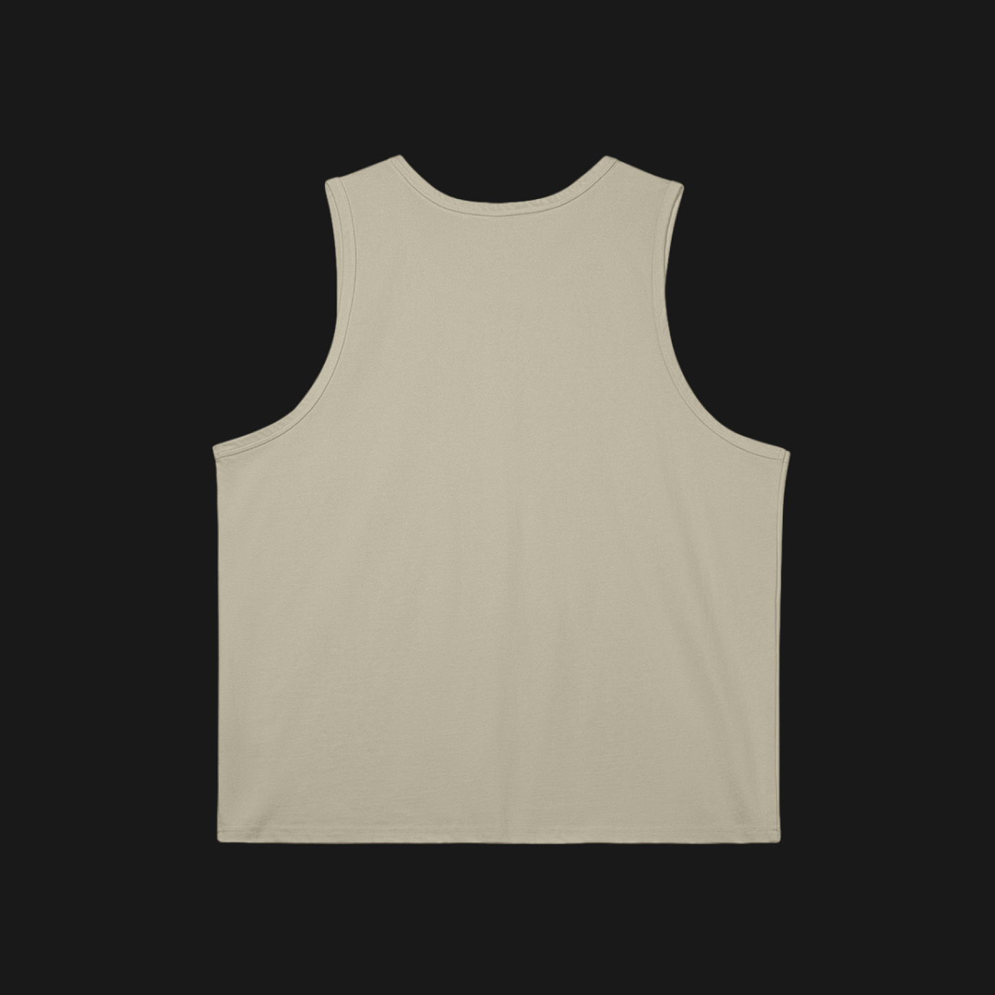 Longline Loose Tank (Cream)