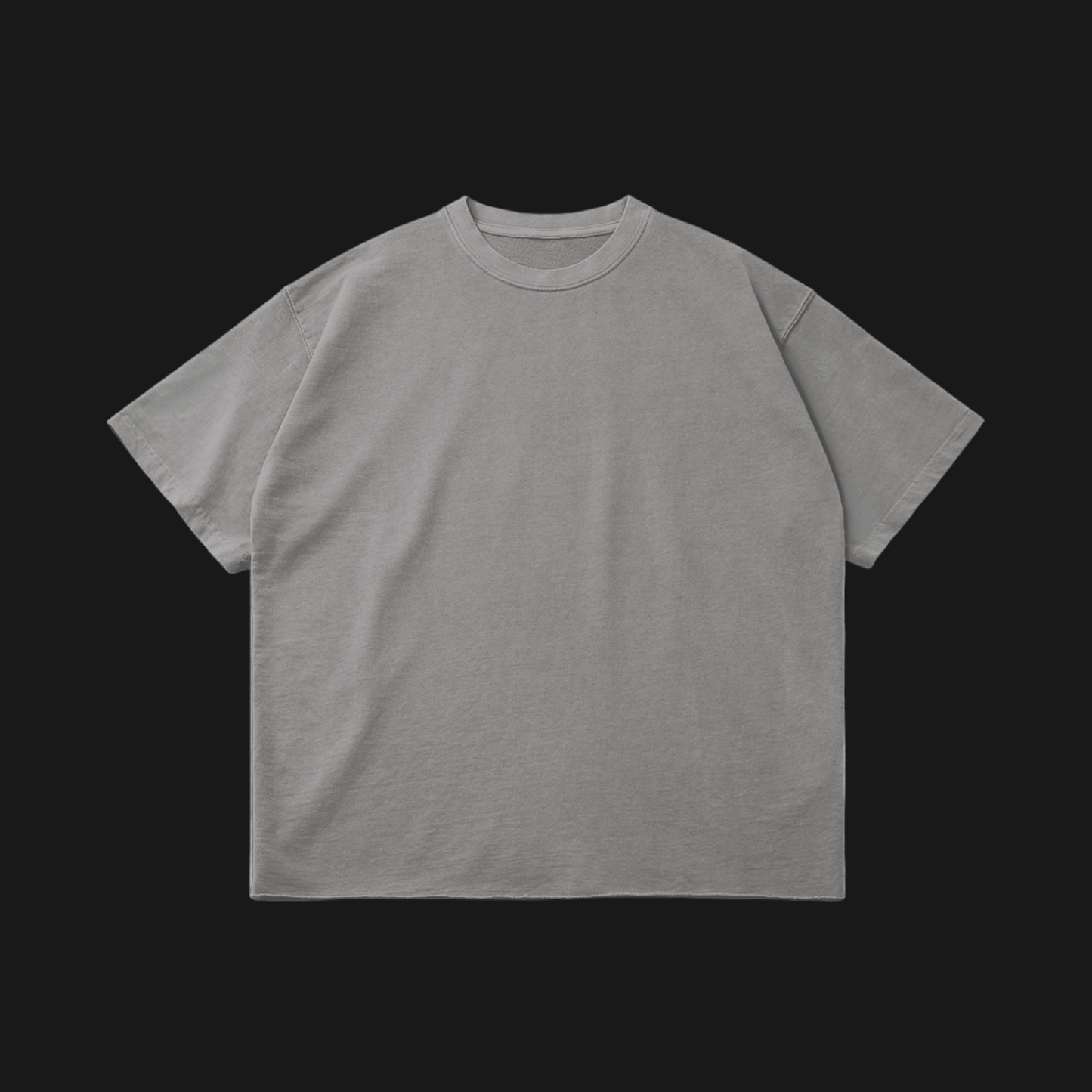 Faded Core Tee (Light Gray)