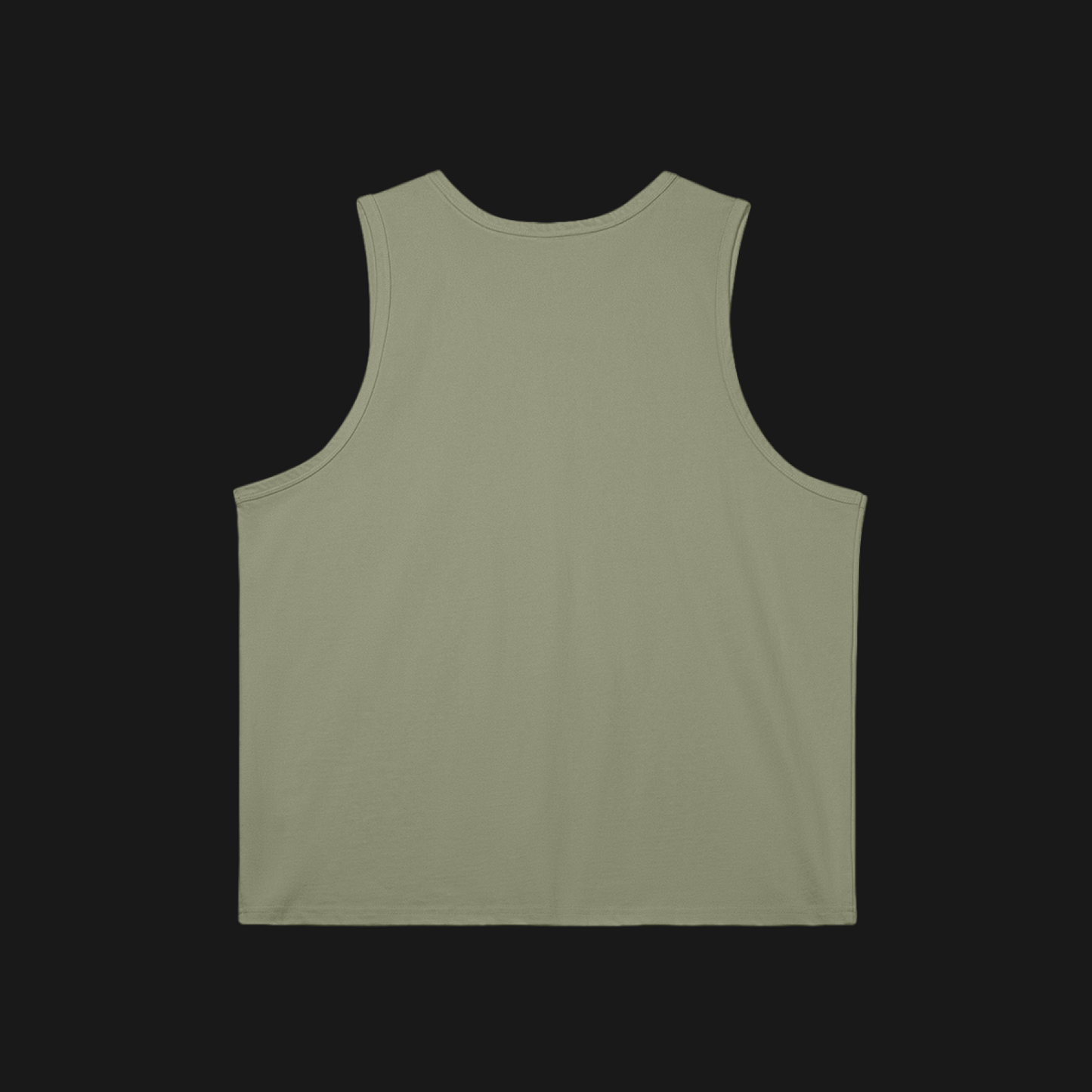 Longline Loose Tank (Moss)