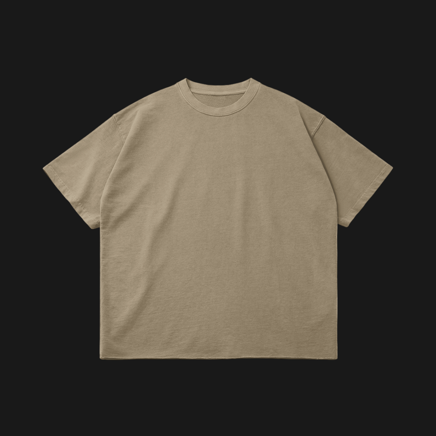 Faded Core Tee (Brown)