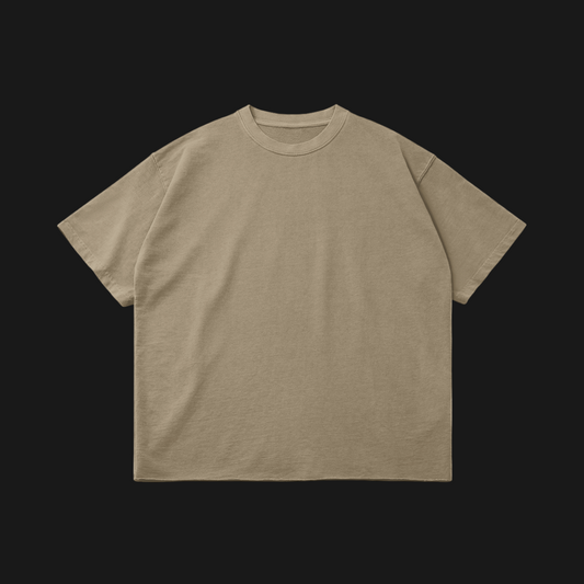 Faded Core Tee (Brown)