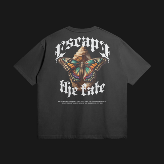 "Escape The Fate" Oversized Tee (Black)